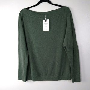 Adreamly Top Green Pullover Lightweight Women's Size XL NWT